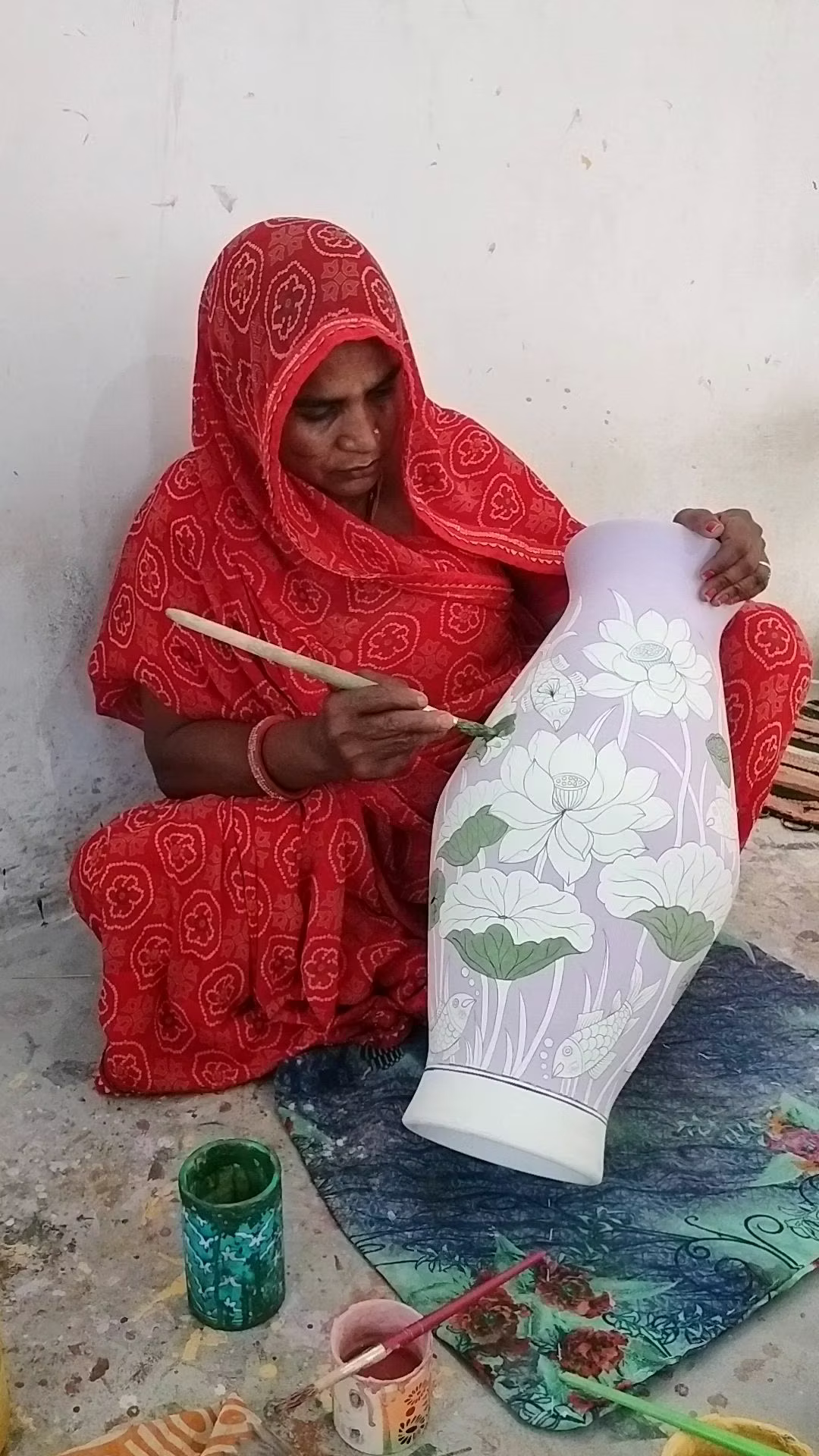 The Artisanal Magic of Blue Pottery