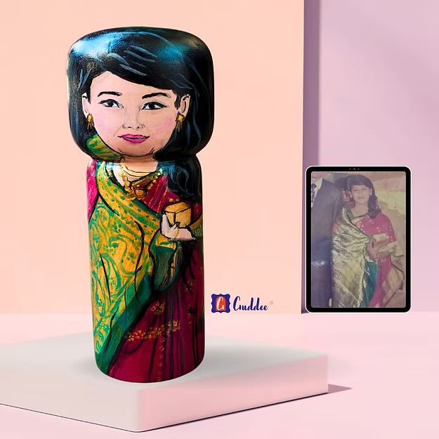 Personalised Elder / Mother female single doll- big