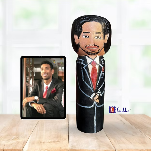 Personalised Male / Father / Boyfriend / Husband Doll - Medium
