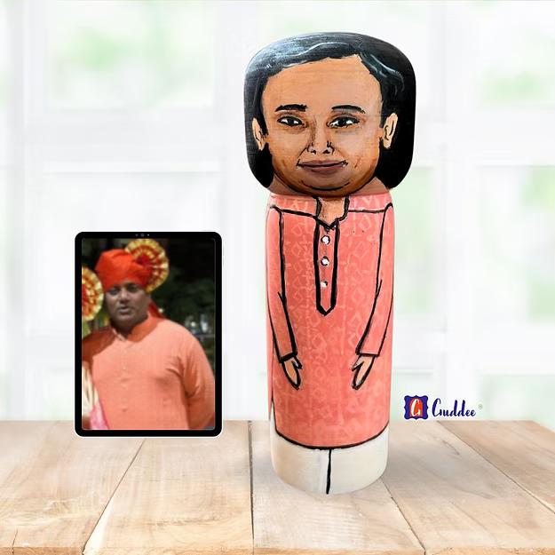 Personalised Elder / Father male single doll- big