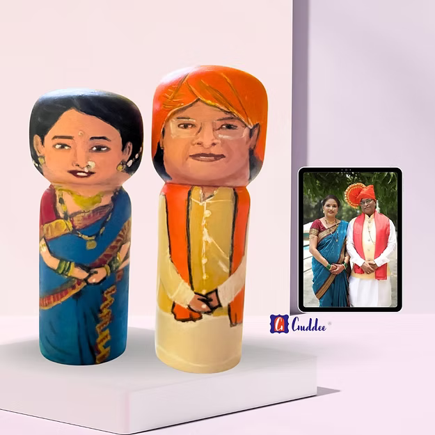 Personalised wedding couple doll- Big