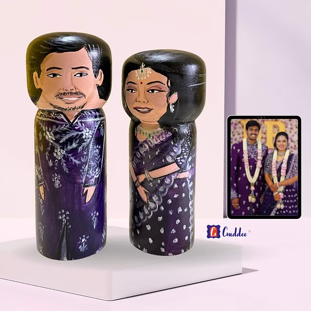 Personalised Young Couple dolls - Big