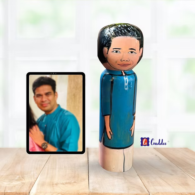Personalised Male / Father / Boyfriend / Husband Doll - Medium
