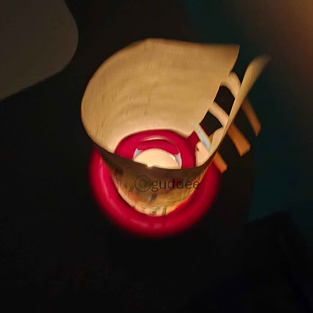 Lotus Tea light holder with shade tholu bommalatta table decor
