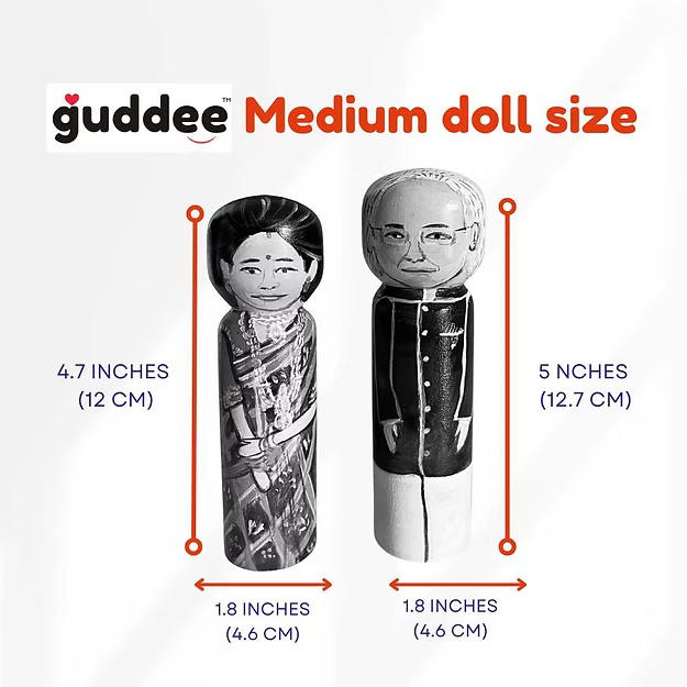 Personalised Male / Father / Boyfriend / Husband Doll - Medium