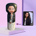 Personalised Young female single doll - big