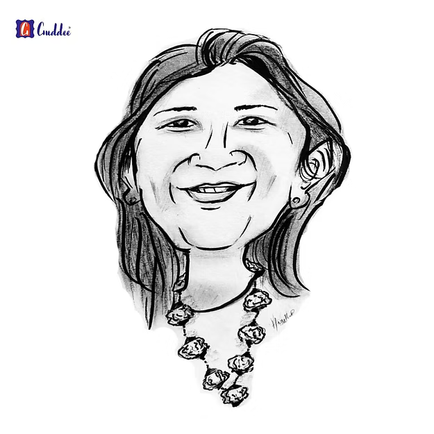 Personalized Caricature Black and white - A4 Size