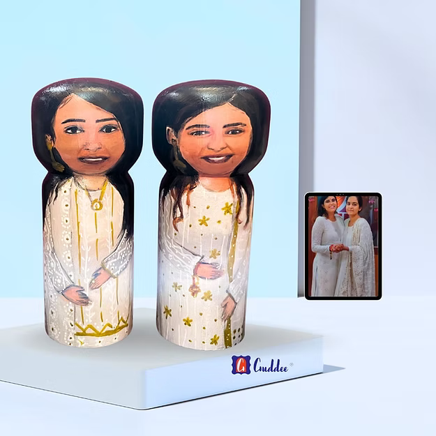 Personalised Sister sibling Rakhi / Raksha bandhan doll- Big